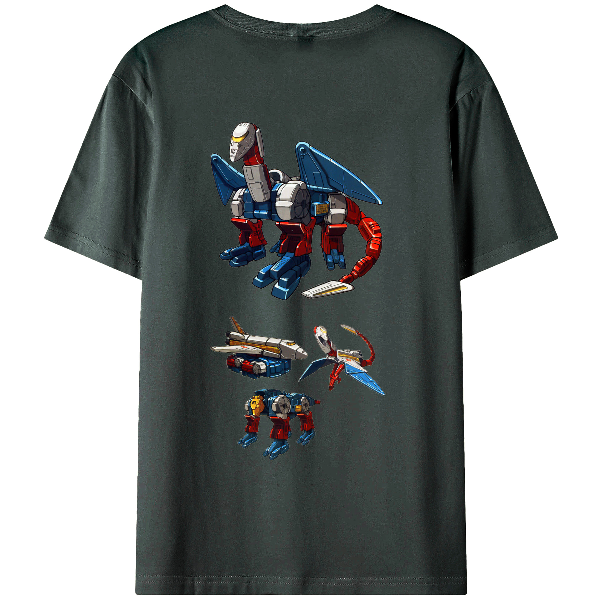 （画像用）  綿100％ メンズ半袖Tシャツ（バックプリント） 通気性